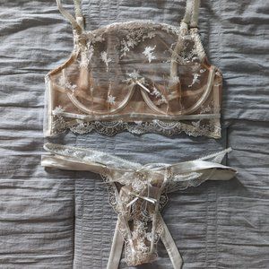 2pc "Daisy" Set Honey Birdette 34C